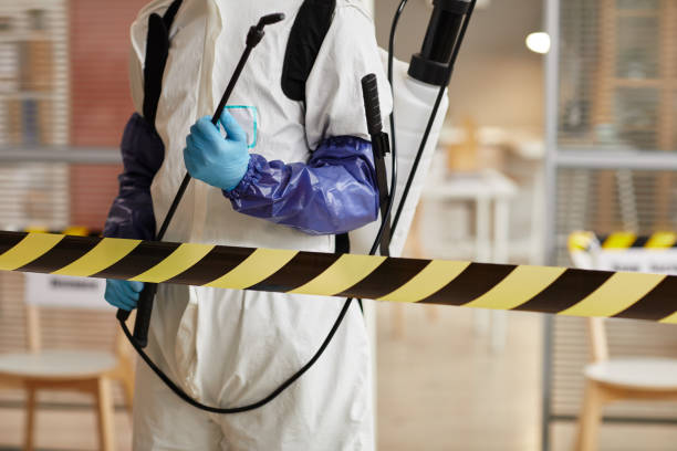Professional Biohazard technician working in Woodstock, GA